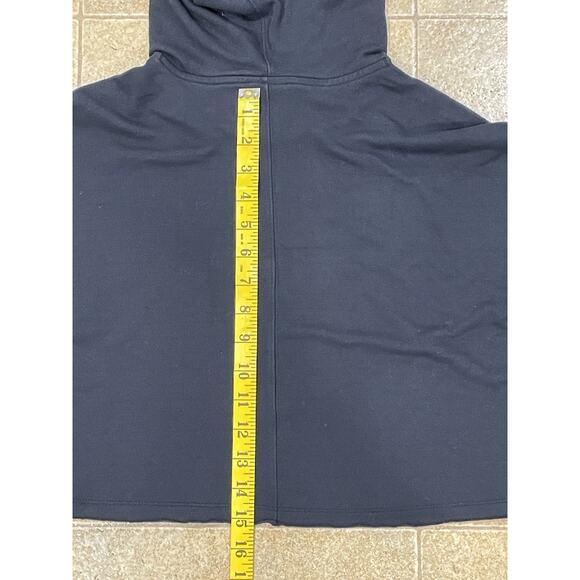 Nike Dri-FIT Long-Sleeve Cropped Pullover Hoodie Women’s Small Button Sleeved - Picture 4 of 11